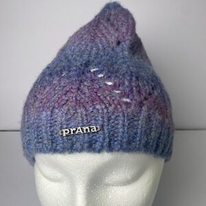prAna Tawnie Beanie Cap Hat Unisex One Size cute Ombre Purple Blue Pink
